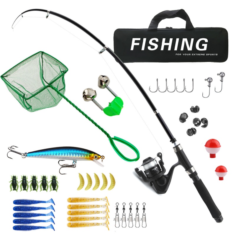 Reel Bag - Combinatieset voor hengel en haspel, telescopische