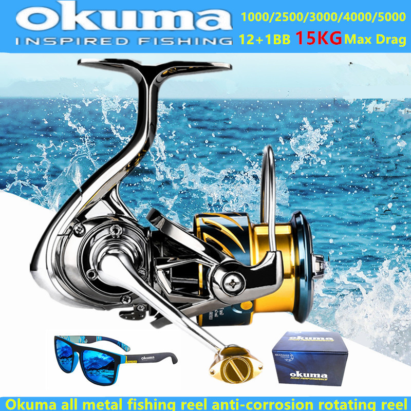 Okuma Volledig Metalen Visseri - Reel Drag Knob recensie en prijs