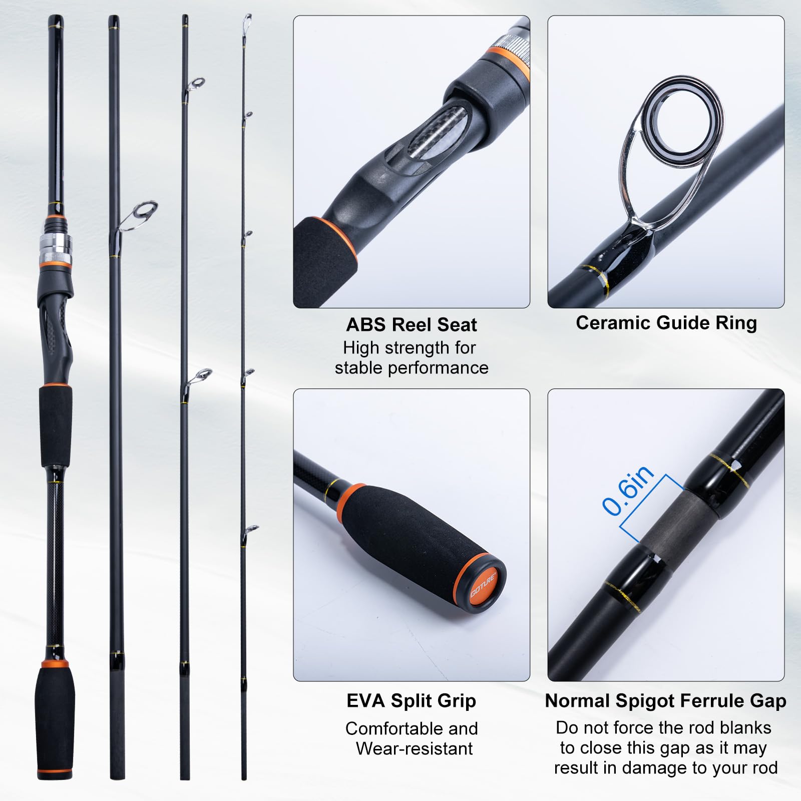 Goture Draagbare Spinning Heng - Reel Bag recensie en prijs