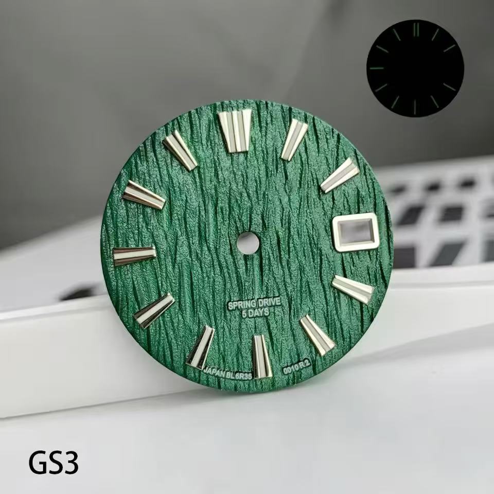28,5 mm groen lichtgevend mech - Reel Case recensie en prijs