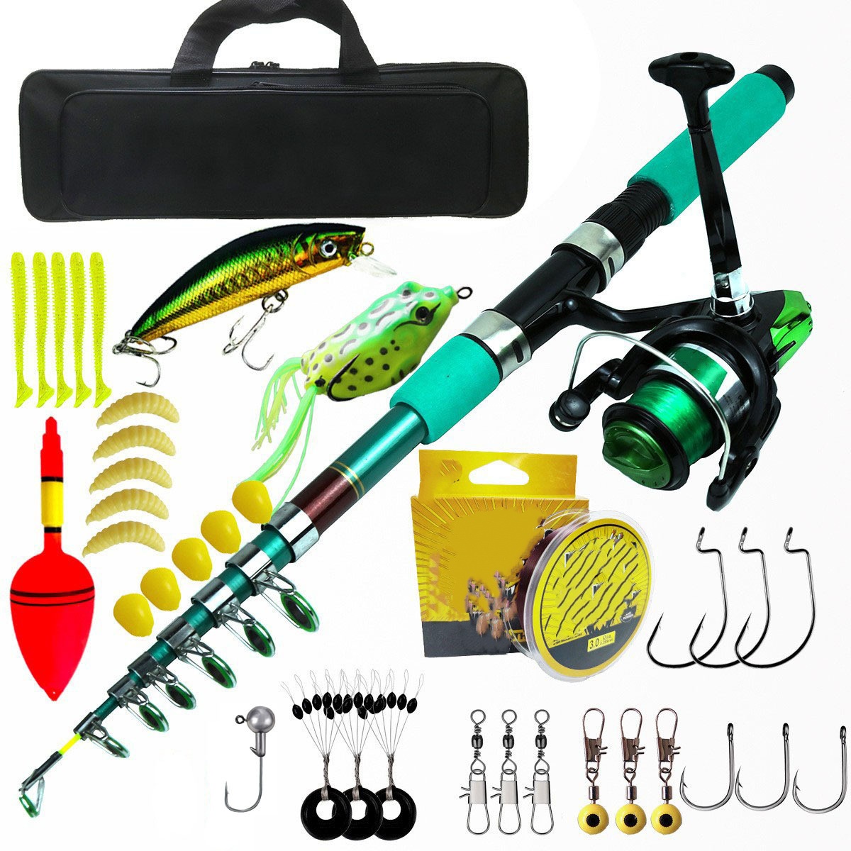 Draagbare ultralichte karper t - Reel Bag recensie en prijs